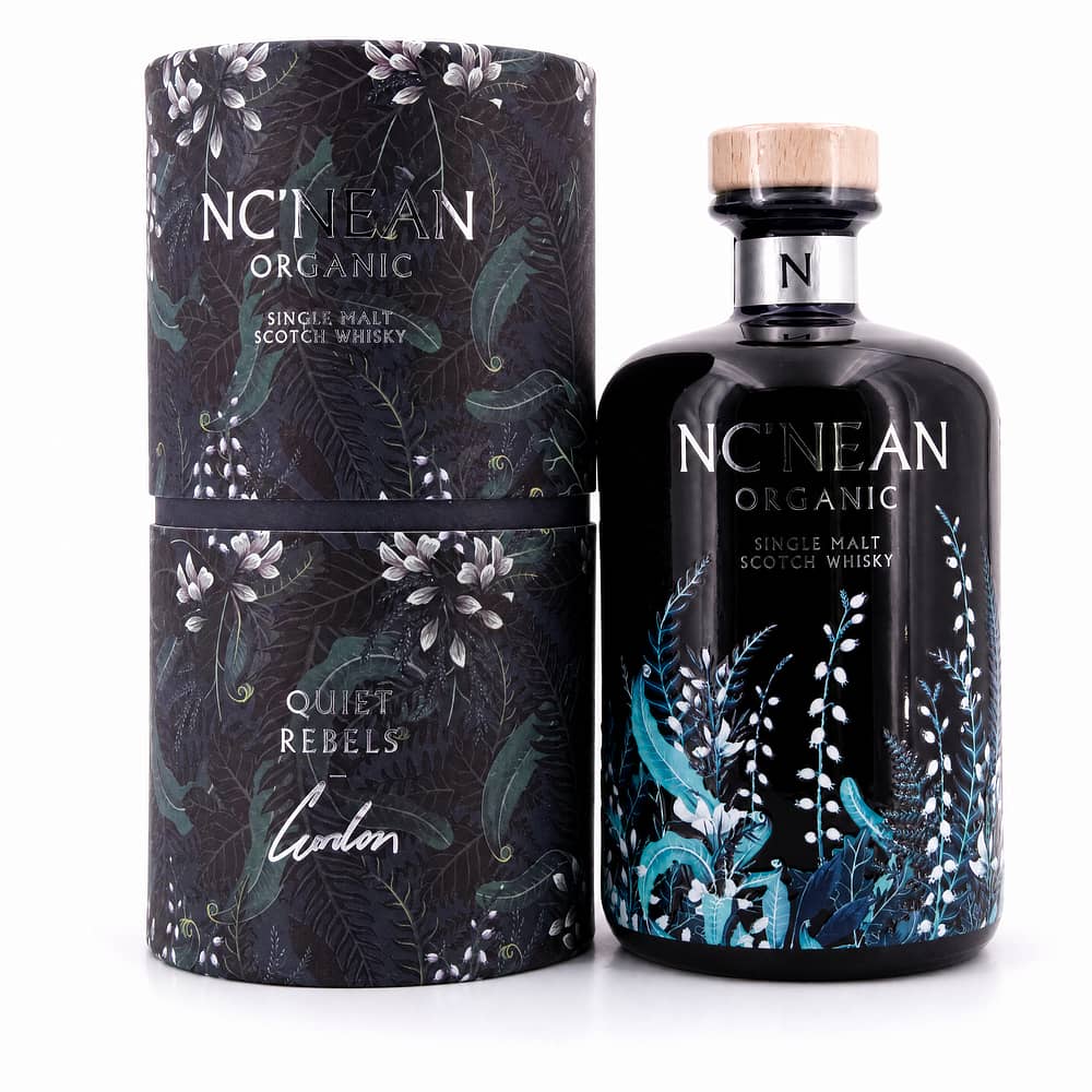 Nc'Nean Organic Single Malt Whisky - Quiet Rebels: Gordon 0,70 Liter/ 48.5% vol Produktbild