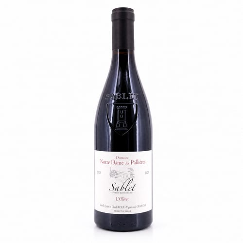 Notre Dame des Pallières AOP Côtes du Rhône Villages Sablet Grenache 50% - Syrah 50% 0,750 Liter/ 14.0% vol Produktbild