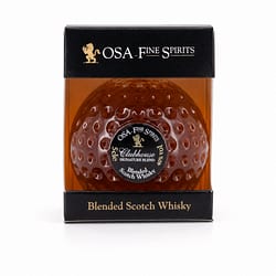 Old St. Andrews Blended Scotch klare Golfballformflasche Produktbild