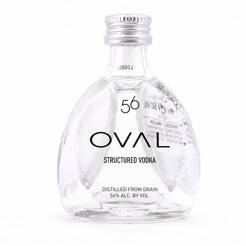 Oval 56 Structured Vodka Miniatur 0,050 Liter/ 56.0% vol Produktbild
