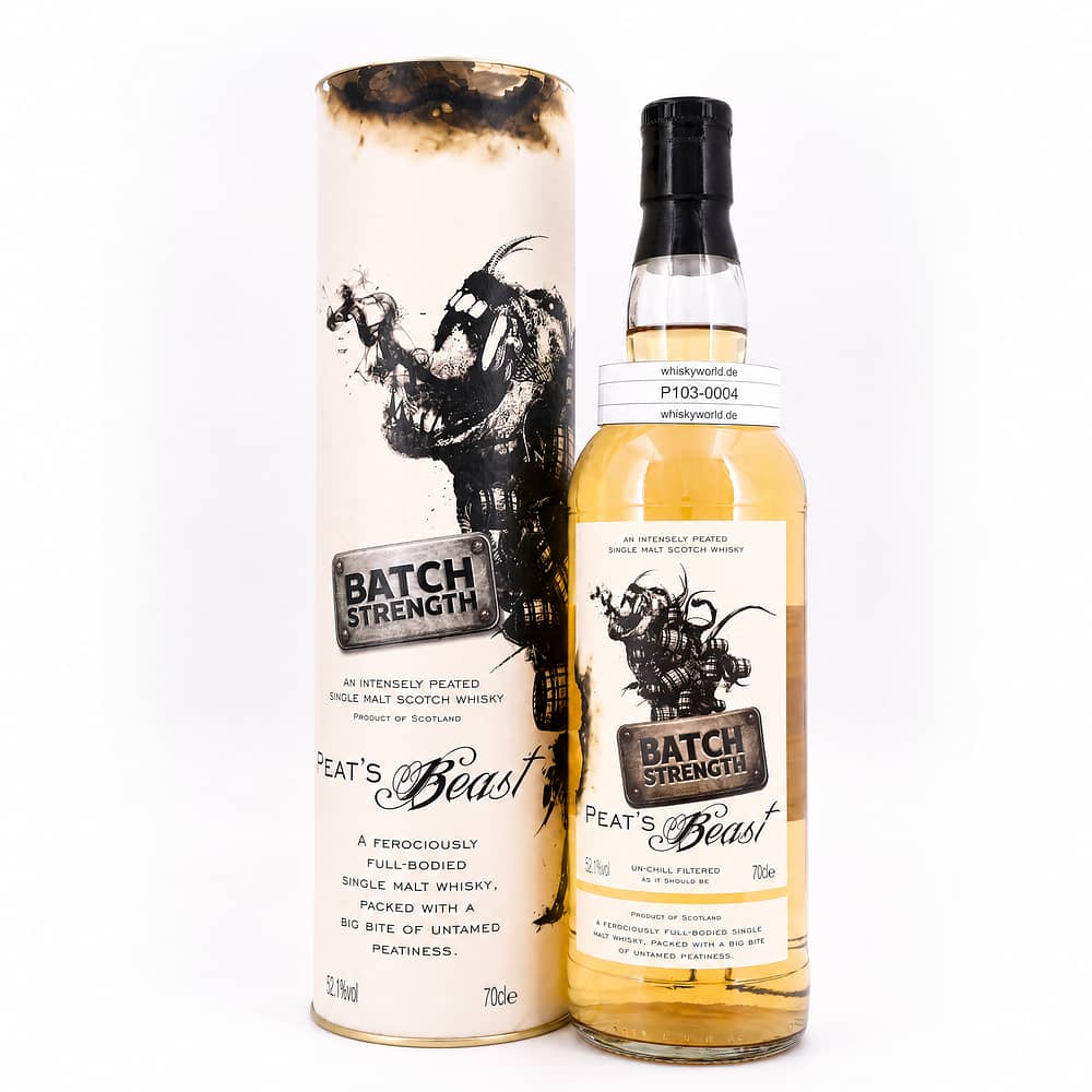 Peat's Beast Ltd. Cask Strength 0,70 Liter/ 52.1% vol Produktbild