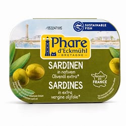 Phare d'Eckmühl Sardinen in BIO-Olivenöl extra 135g Produktbild