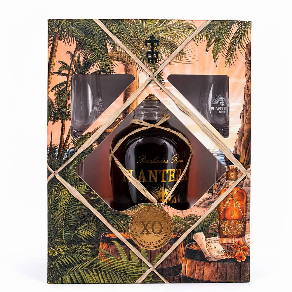 Planteray Barbados Extra Old Geschenkset inkl. 2 Gläser 0,70 Liter/ 40.0% vol Produktbild