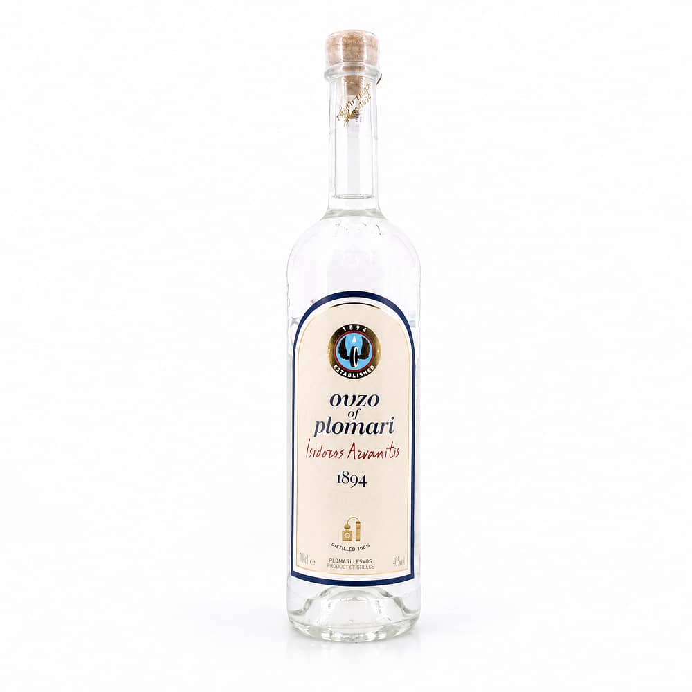 Plomari Ouzo of Plomari Isidozos Azvanitis 0,70 Liter/ 40.0% vol Produktbild