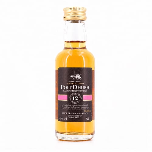 Poit Dhubh 12 Jahre Miniatur Gaelic Whisky 0,050 Liter/ 43.0% vol Produktbild