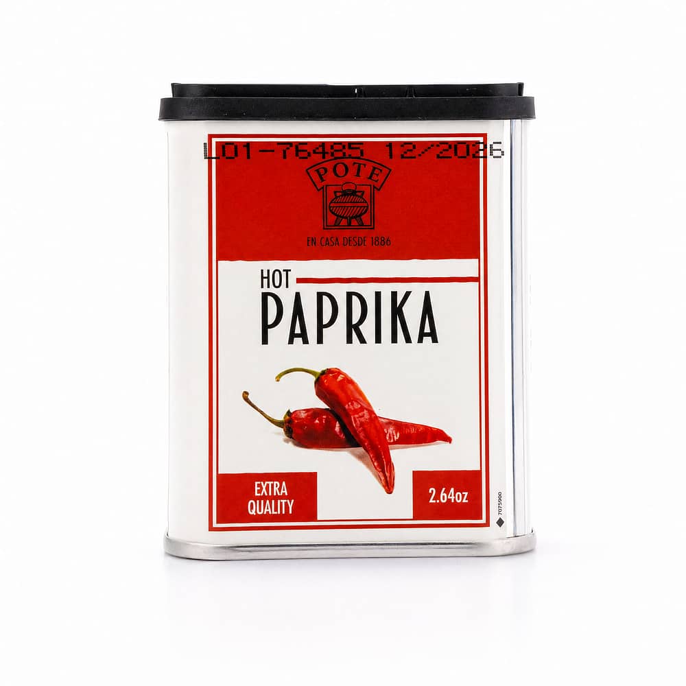 POTE Hot Paprika 75 Gramm Produktbild