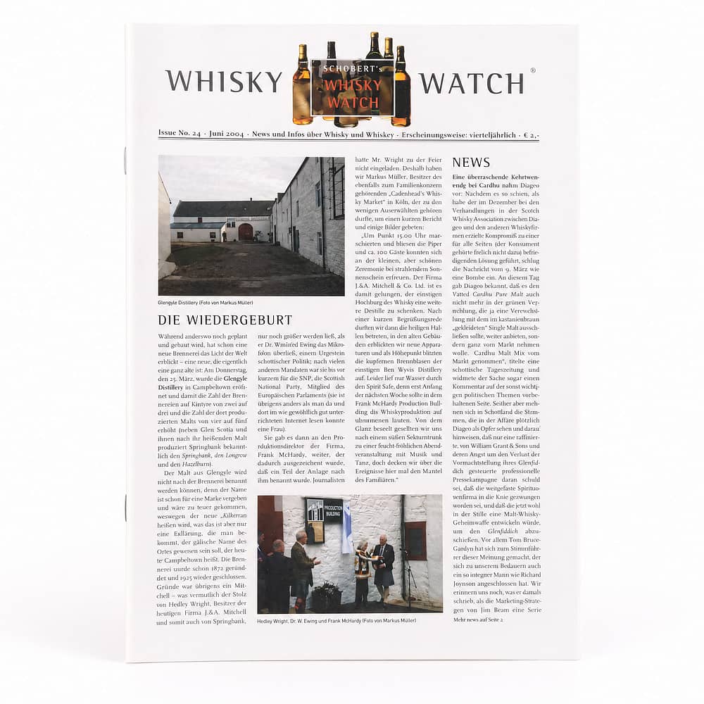 Prof. Walter Schobert Whisky Watch Nr. 24 1 Stück Produktbild