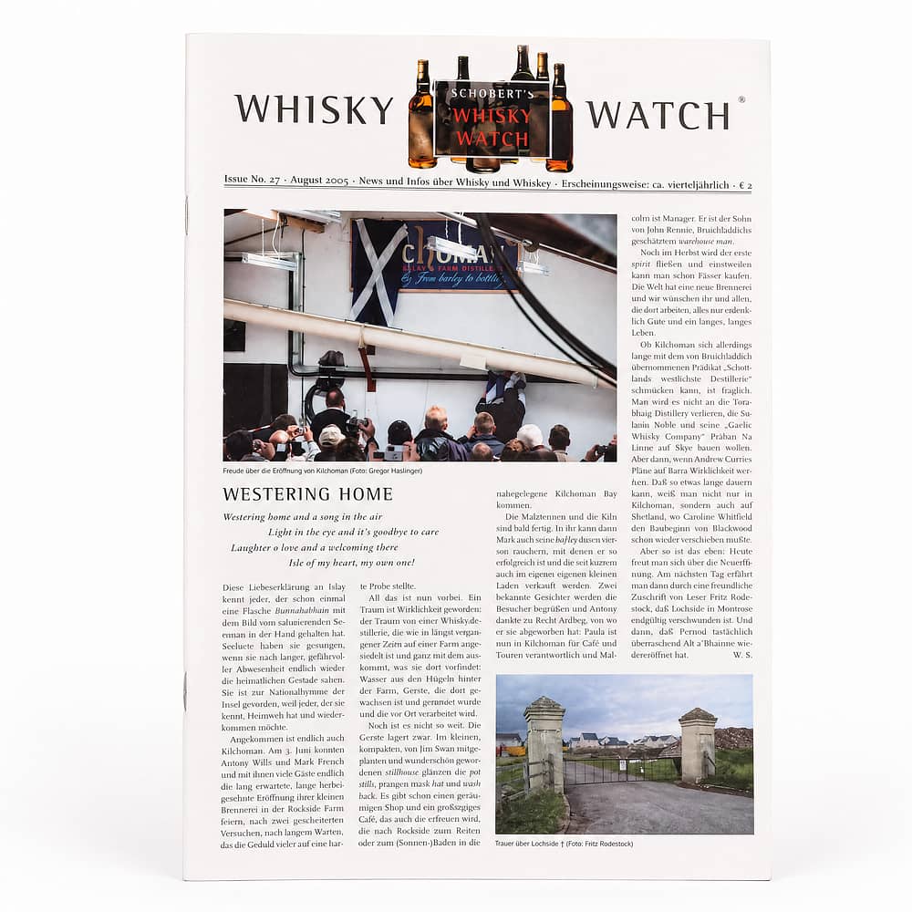 Prof. Walter Schobert Whisky Watch Nr. 27 1 Stück Produktbild