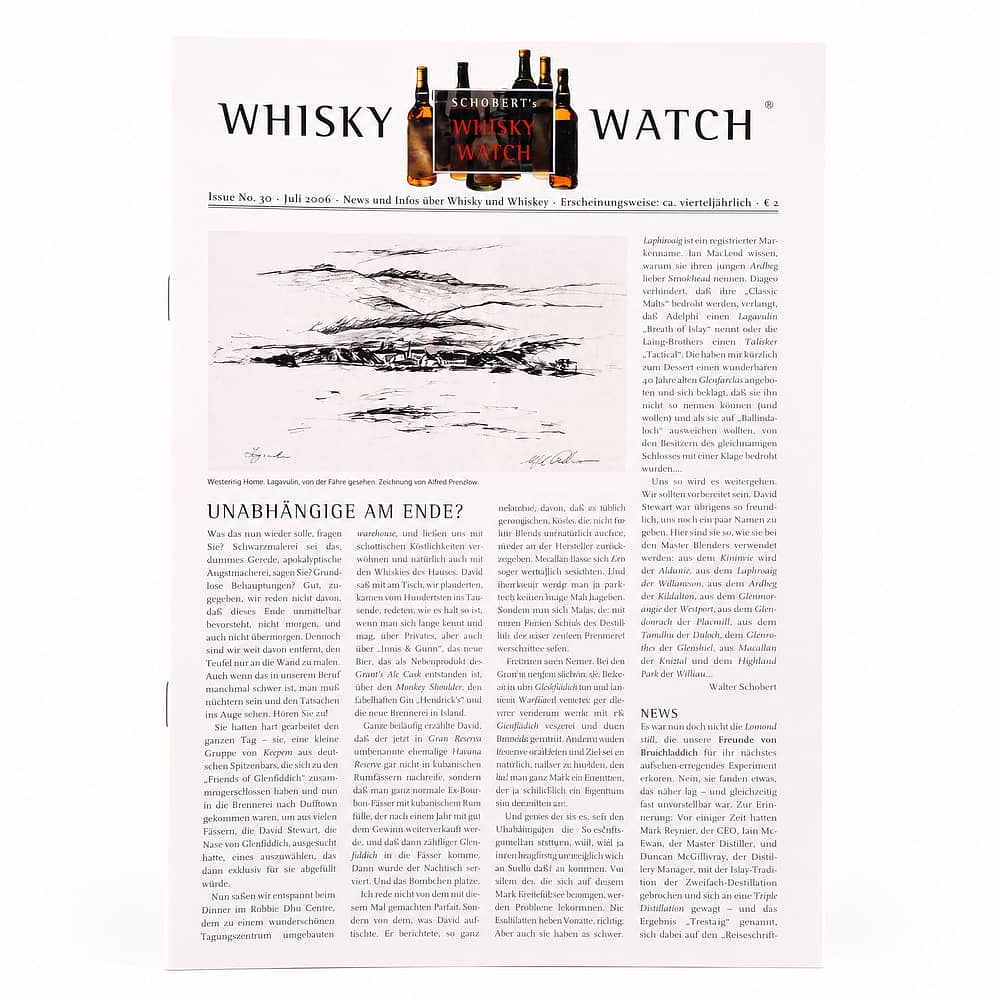 Prof. Walter Schobert Whisky Watch Nr. 30 1 Stück Produktbild
