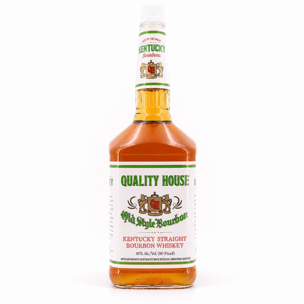 Quality House Old Style Bourbon  Kentucky Straight Whiskey 1 Liter/ 40.0% vol Produktbild