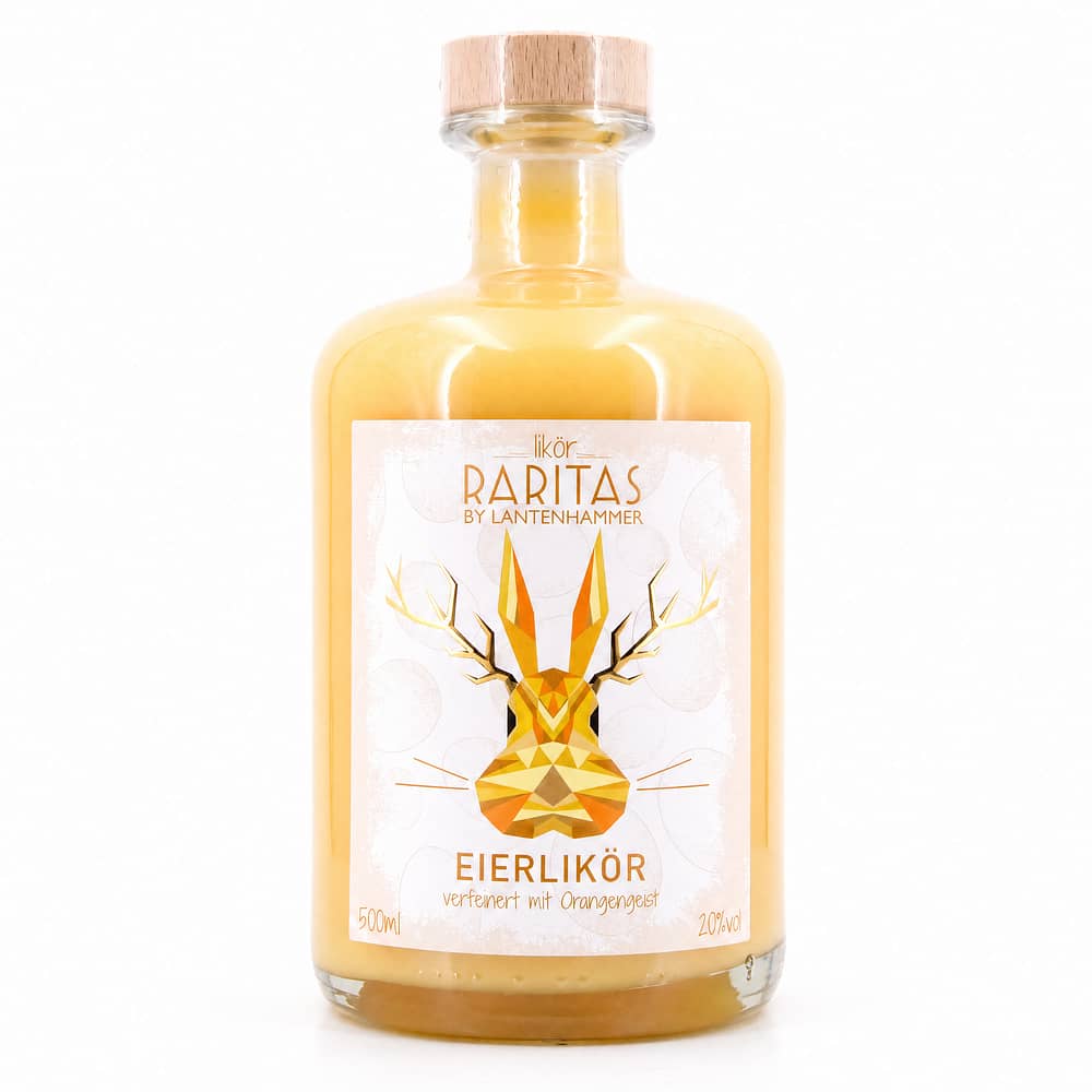 Raritas Angeli Eierlikör verfeinert mit 5% Orangengeist 0,50 Liter/ 20.0% vol Produktbild