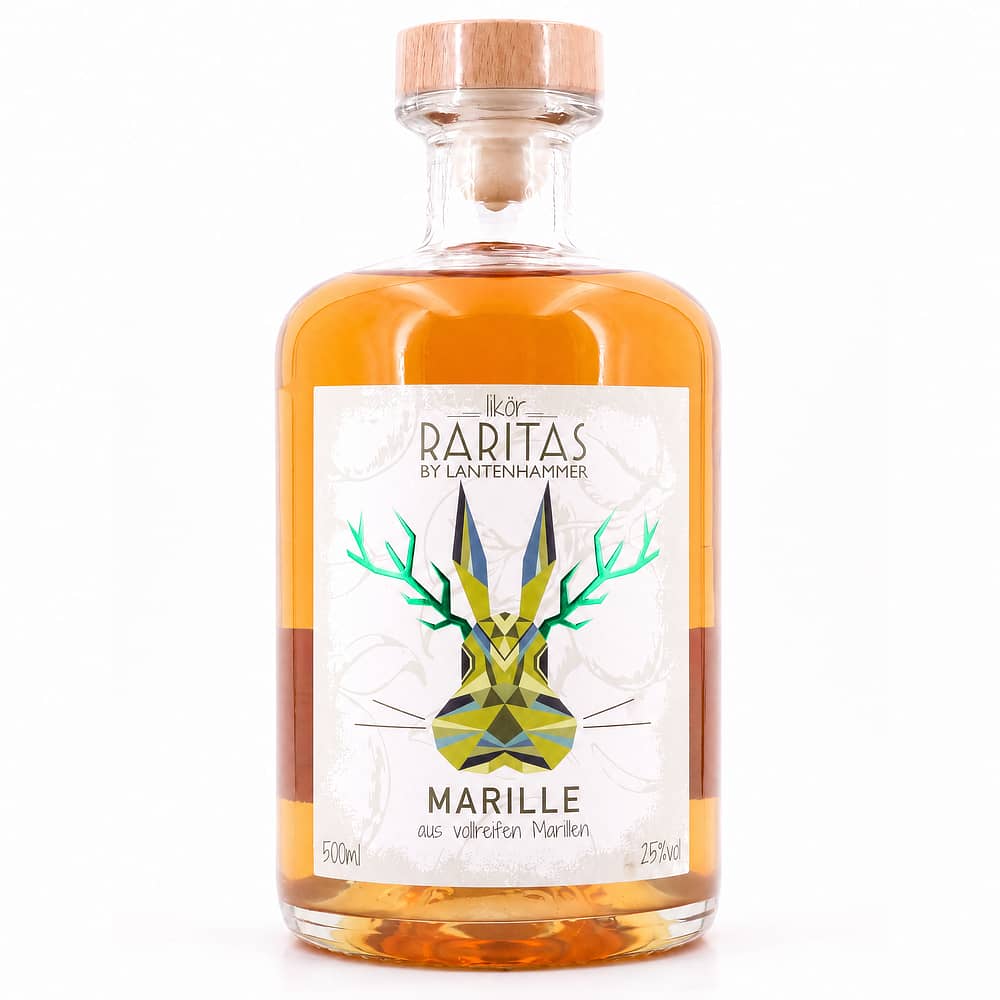 Raritas Marillenlikör 0,50 Liter/ 25.0% vol Produktbild