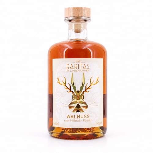 Raritas Walnusslikör 0,50 Liter/ 30.0% vol Produktbild