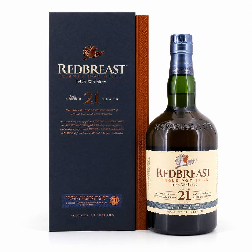 Redbreast 21 Jahre Single Pot Still Irish Whiskey 0,70 Liter/ 46.0% vol Produktbild