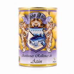 Rio Ana Aceitunas Rellenas de Atùn Grüne Oliven gefüllt mit Thunfischpaste 292g Produktbild