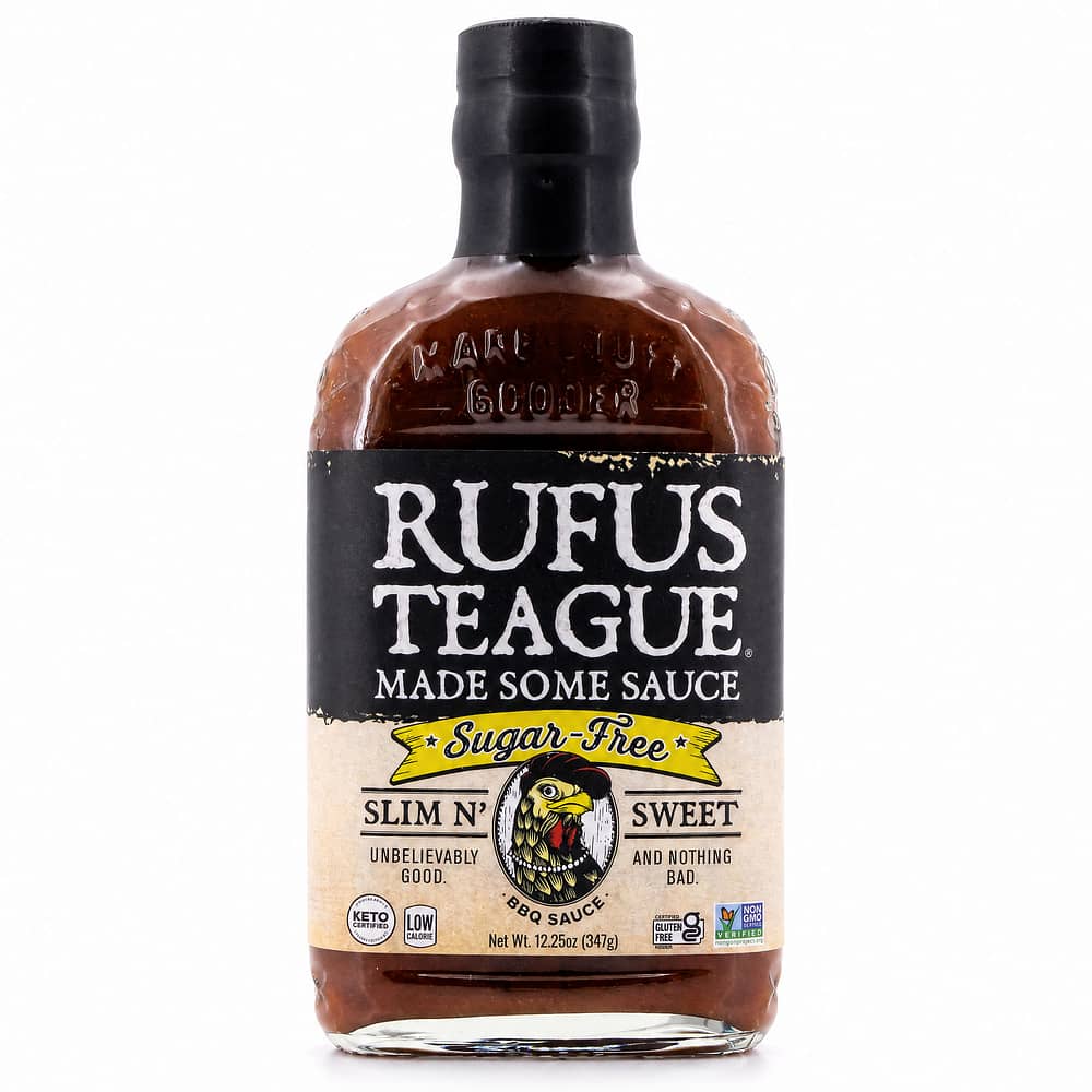 Rufus Teague Slim N' Sweet BBQ-Sauce Sugar Free 347 Gramm Produktbild