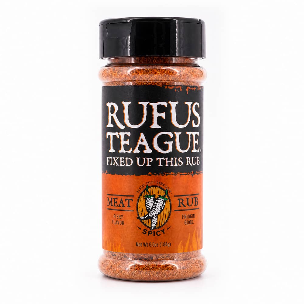 Rufus Teague Spicy Meat Rub Scharfes Gewürz für Fleisch 184 Gramm Produktbild