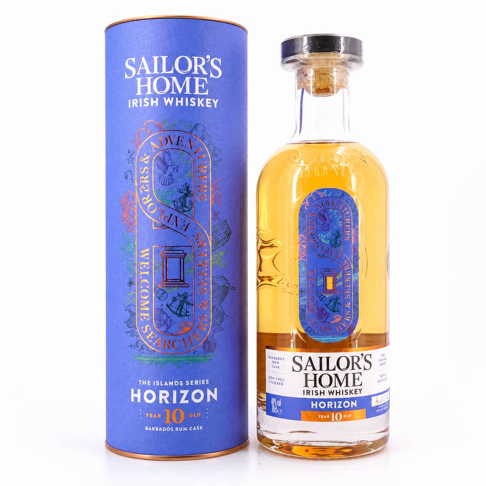 Sailor's Home The Horizon 10 Jahre Barbados Rum Cask Finish 0,70 Liter/ 43.0% vol Produktbild
