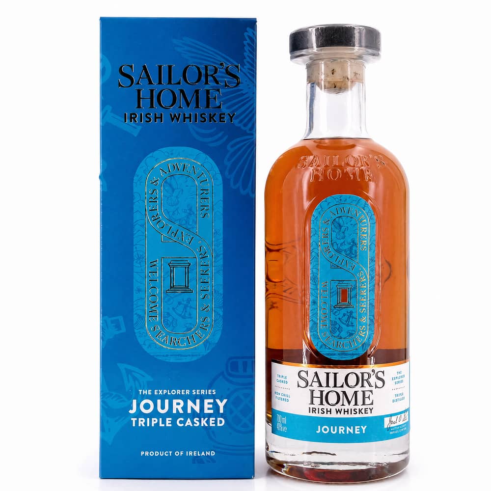 Sailor's Home The Journey Irish Whiskey 0,70 Liter/ 43.0% vol Produktbild