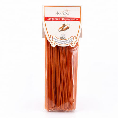 Sbiroli Linguine al Peperoncino Linguine mit scharfer Paprika 250 Gramm Produktbild