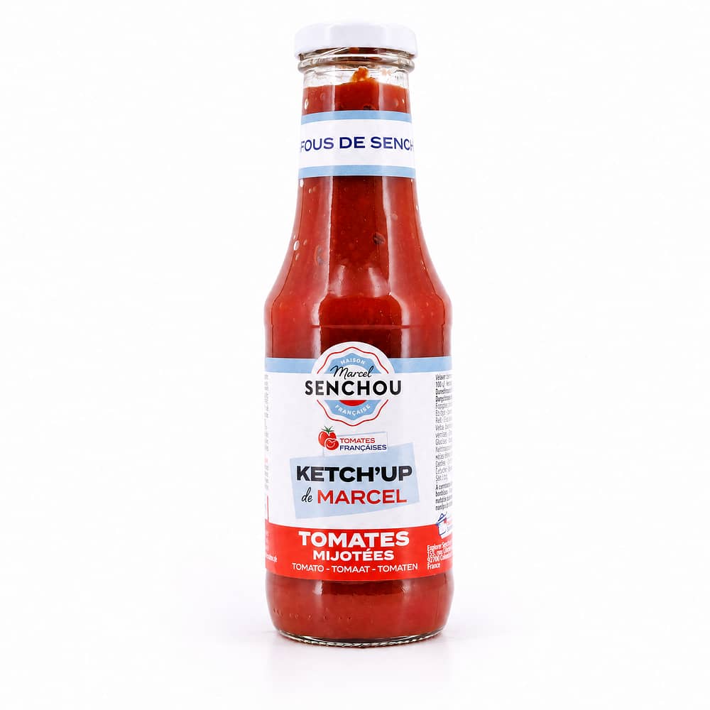Senchou Pur Ketch`up Tomates Mijotées Roter Paprika Tomaten Ketchup 360 Gramm Produktbild