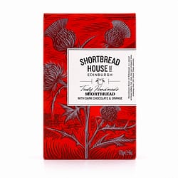 Shortbread House of Edinburgh Shortbread dark Chocolate & Orange Fingers Buttergebäck mit Schokolade und Orange Produktbild