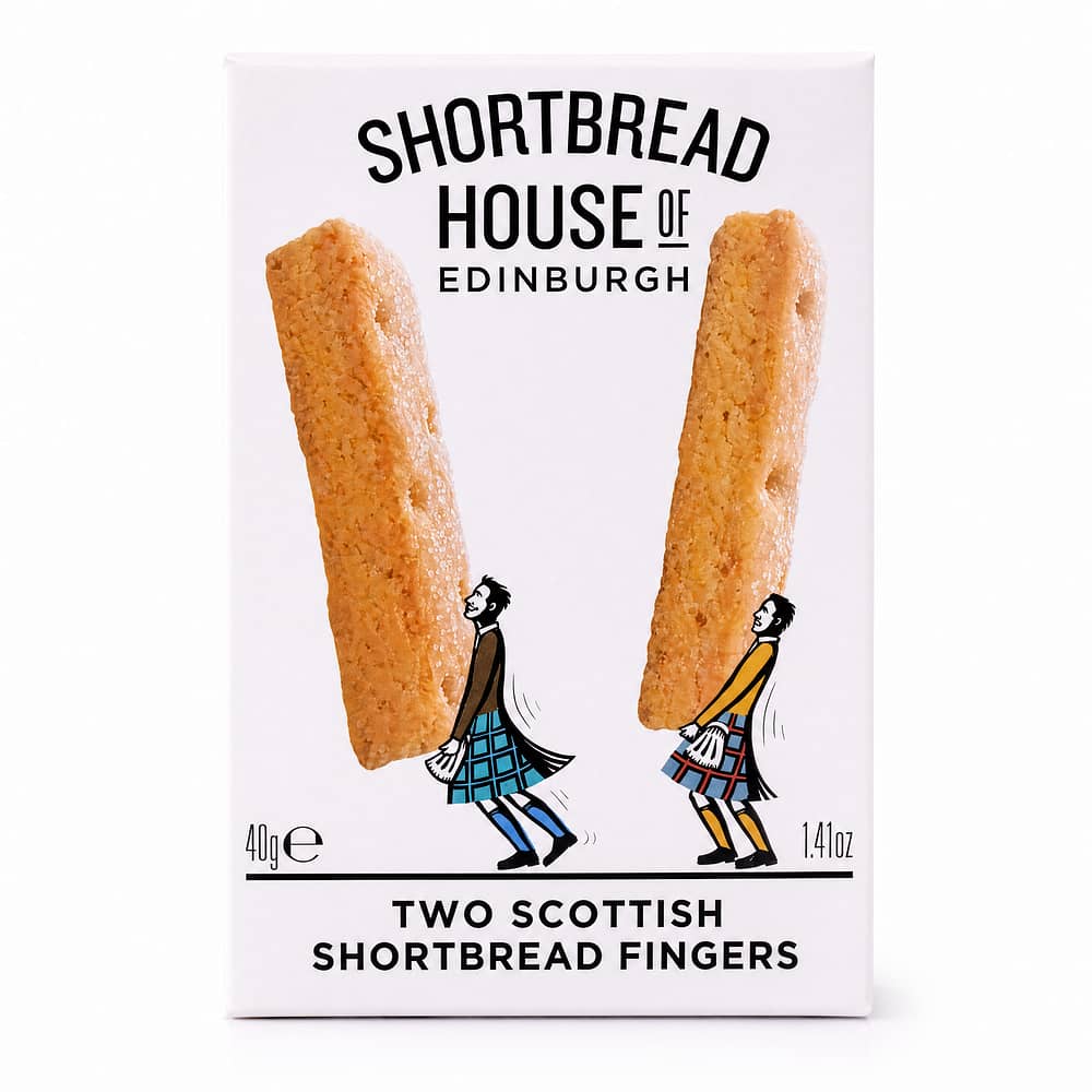 Shortbread House of Edinburgh Two Scottish Shortbread Fingers 40 Gramm Produktbild