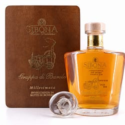 Sibona Grappa di Barolo Invecchiata Jahrgang 2010 / 2022 Produktbild