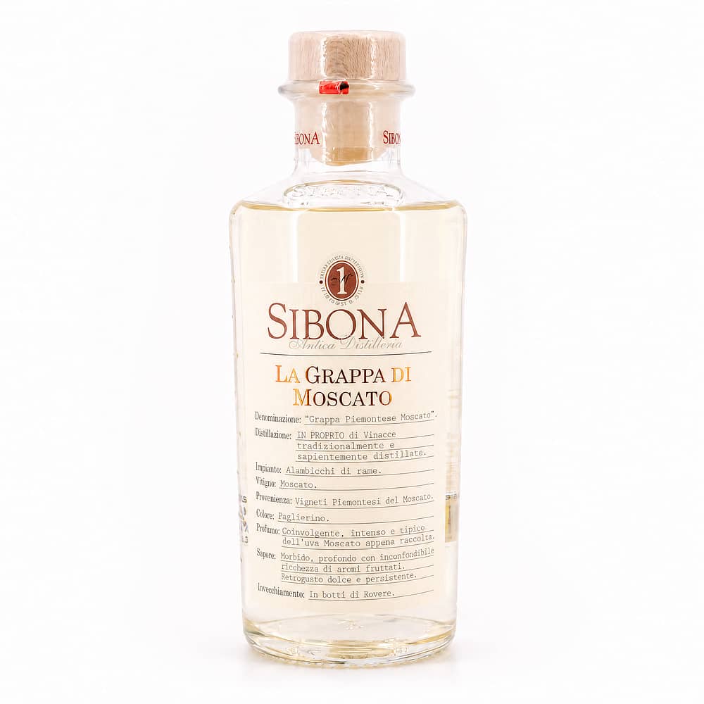 Sibona La Grappa Di Moscato 0,50 Liter/ 40.0% vol Produktbild