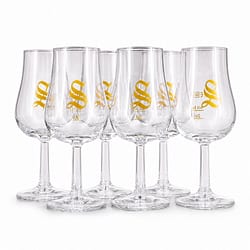Signatory Nosing Glas mit Eichstrich 2 / 4 cl  Maße ca. H 13cm ; D 4/6cm  6er Vorteilspack Produktbild