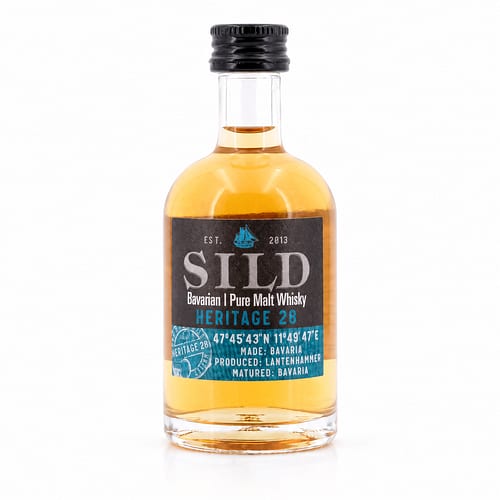 Sild Bavarian Pure Malt Heritage 28 Miniatur 0,050 Liter/ 42.0% vol Produktbild