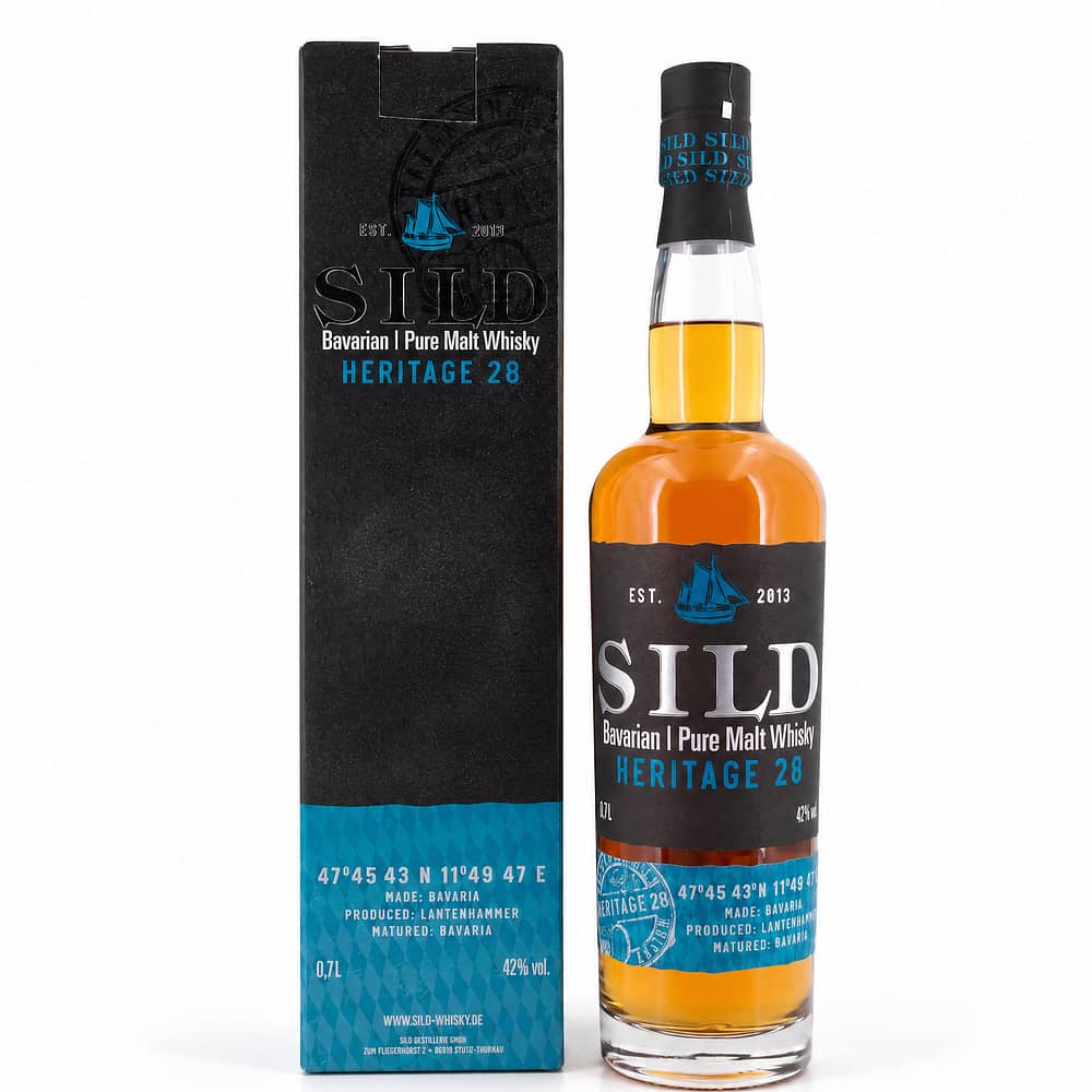 Sild Bavarian Pure Malt Heritage 28 0,70 Liter/ 42.0% vol Produktbild