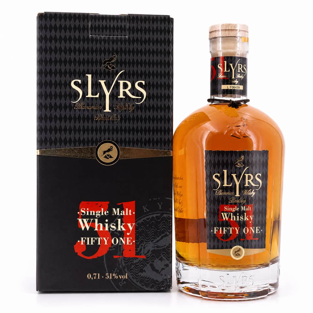 Slyrs 51 FIFTY ONE 0,70 Liter/ 51.0% vol Produktbild