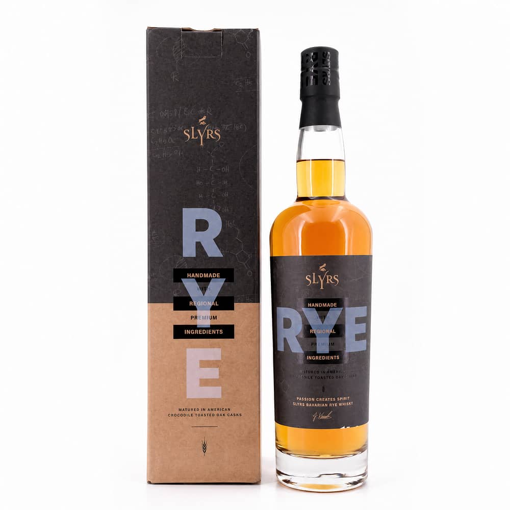 Slyrs Bavarian RYE Whisky 0,70 Liter/ 41.0% vol Produktbild