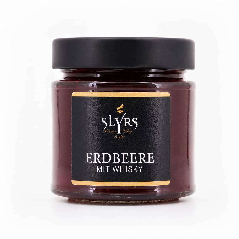 Slyrs Fruchtaufstrich Erdbeere 225 Gramm/ 8.0% vol Produktbild