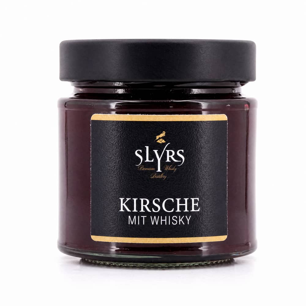 Slyrs Fruchtaufstrich Kirsche mit Whisky 225 Gramm/ 7.0% vol Produktbild