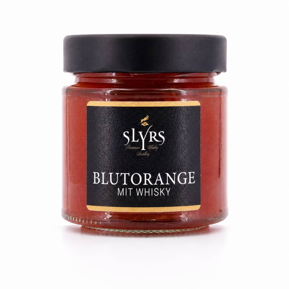 Slyrs Marmelade Blutorange mit Whisky 225 Gramm/ 7.0% vol Produktbild
