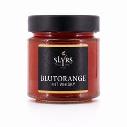 Slyrs Marmelade Blutorange mit Whisky Produktbild