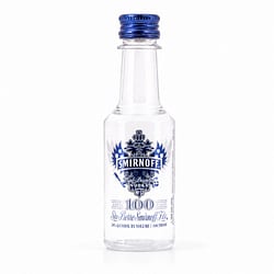 Smirnoff Blue 100 Miniatur PET Produktbild