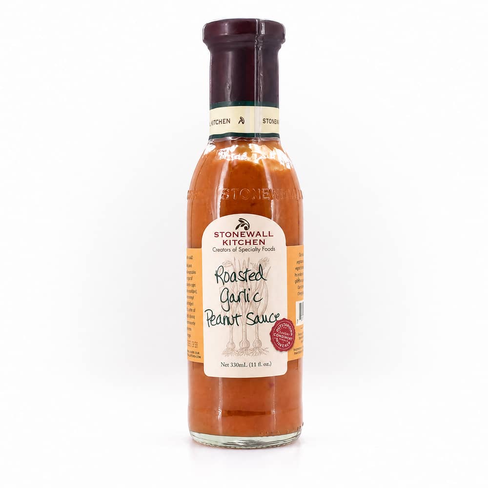 Stonewall Kitchen Roasted Garlic Peanut Sauce 0,330 Liter Produktbild