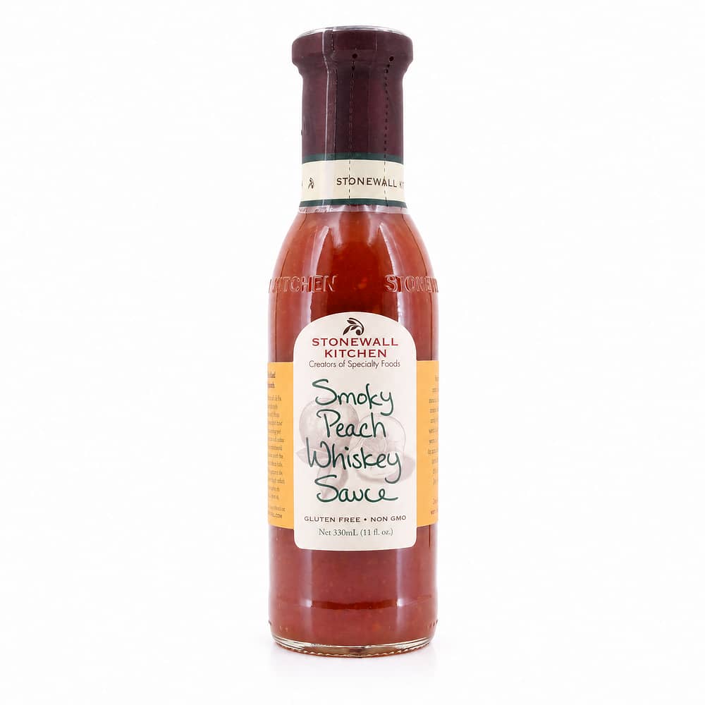 Stonewall Kitchen Smoky Peach Whiskey Sauce 0,333 Liter Produktbild