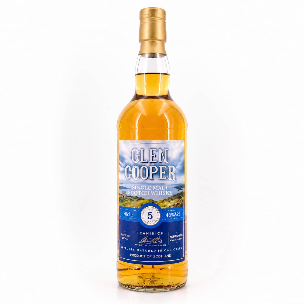 Teaninich Glen Cooper 5 Jahre Aceo Spirits 0,70 Liter/ 46.0% vol Produktbild