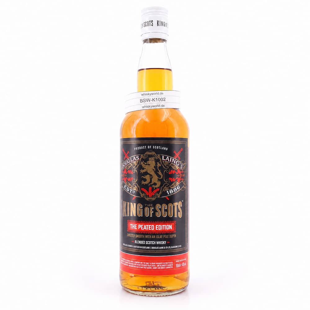 The King of Scots The Peated Edition 0,70 Liter/ 40.0% vol Produktbild