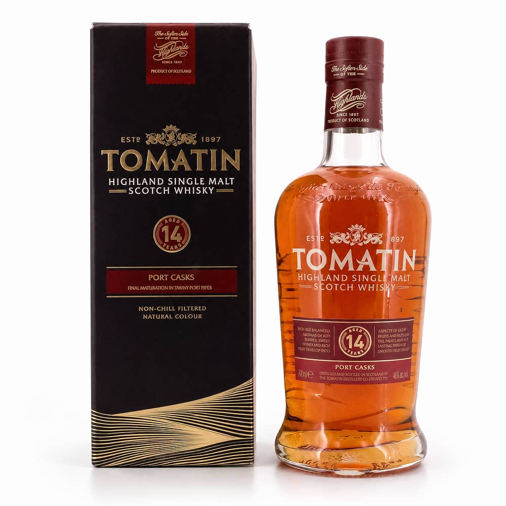 Tomatin 14 Jahre Port Cask 0,70 Liter/ 46.0% vol Produktbild