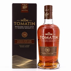 Tomatin 18 Jahre finish in Oloroso Sherry Butts Produktbild