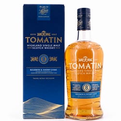 Tomatin 8 Jahre Bourbon & Oloroso Sherry Casks Literflasche Produktbild