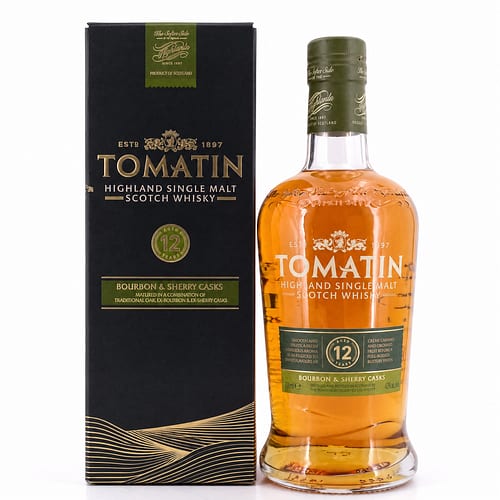 Tomatin Bourbon & Sherry Casks 12 Jahre 0,70 Liter/ 43.0% vol Produktbild