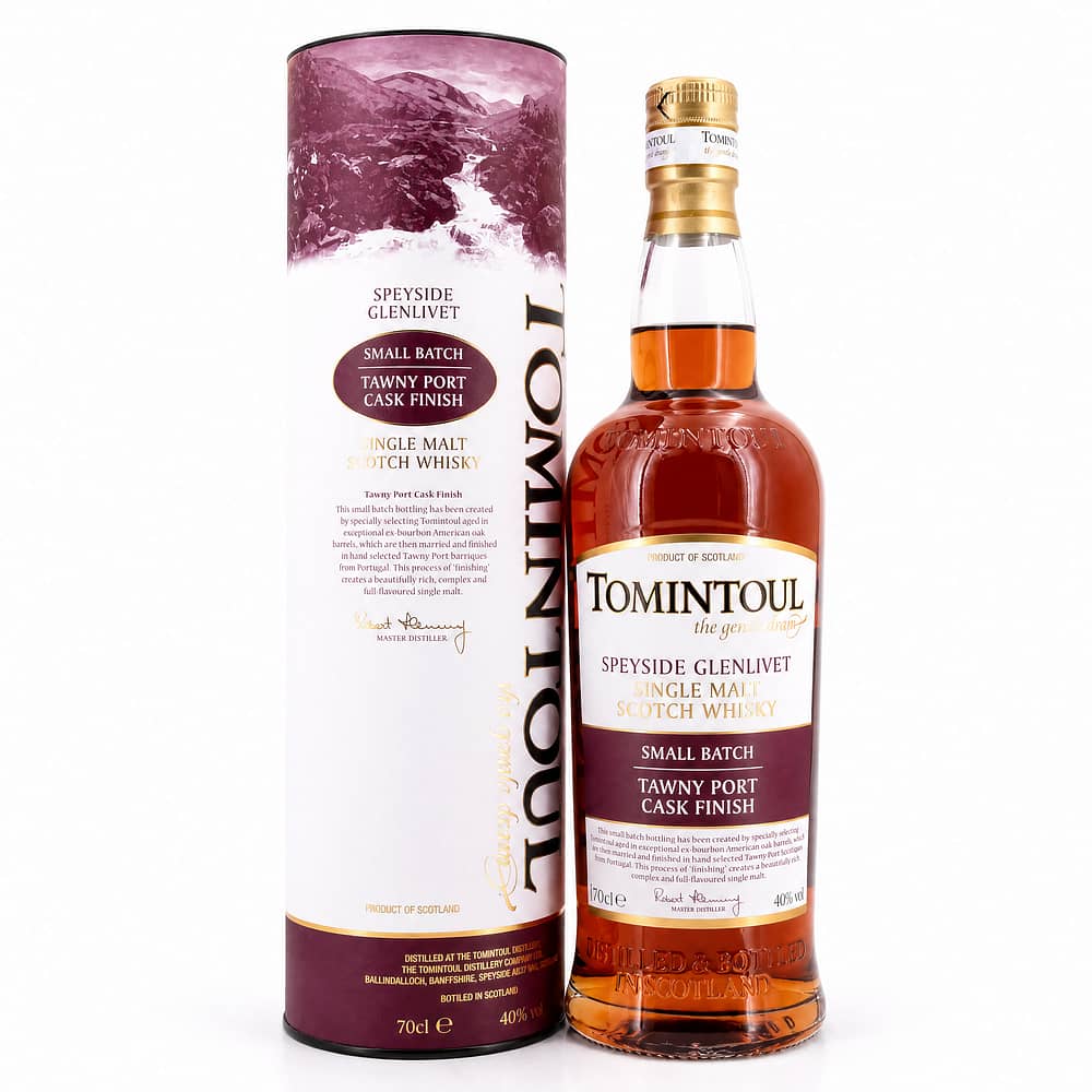 Tomintoul Tawny Port Cask Finish 0,70 Liter/ 40.0% vol Produktbild
