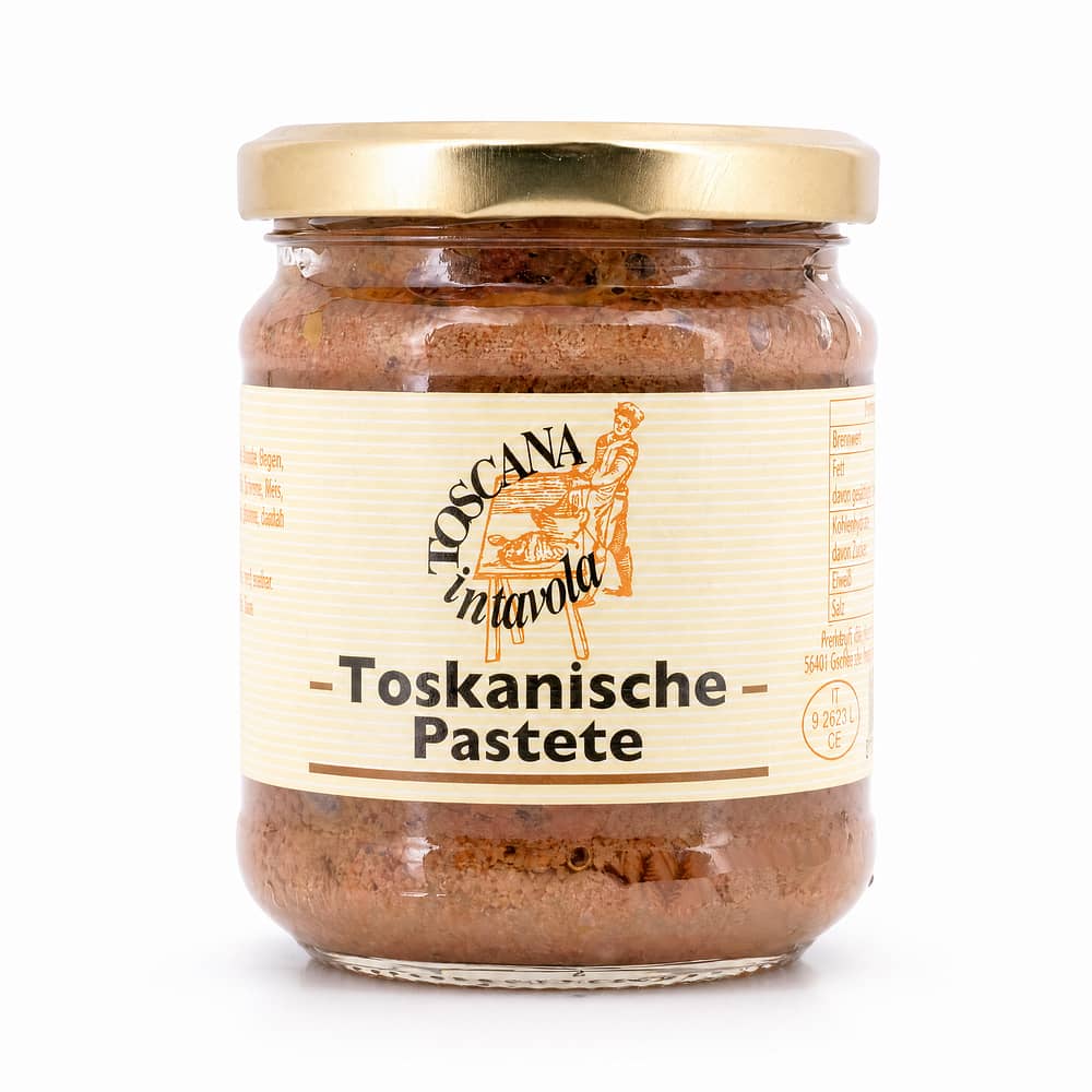 TOSCANA intavola antico crostino Leberpastete nach toskanischer Art 180 Gramm Produktbild