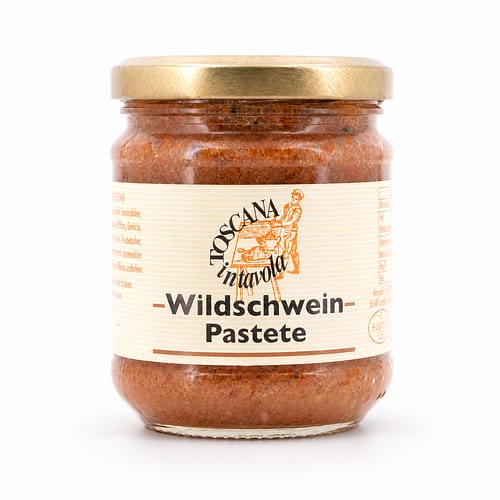 TOSCANA intavola Paté di cinghiale Wildschweinpastete 180 Gramm Produktbild